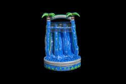 Blue crush dual lane water slide2 1670351345 15' Blue Crush Dual Lane Water Slide