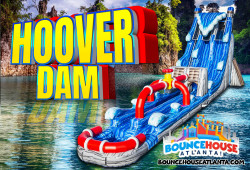22' Hoover Dam Dual Lane Water Slide