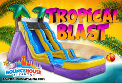 20' Tropical Blast Dry Slide