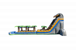 24' Tropical Wave Dual Lane Slip N Slide