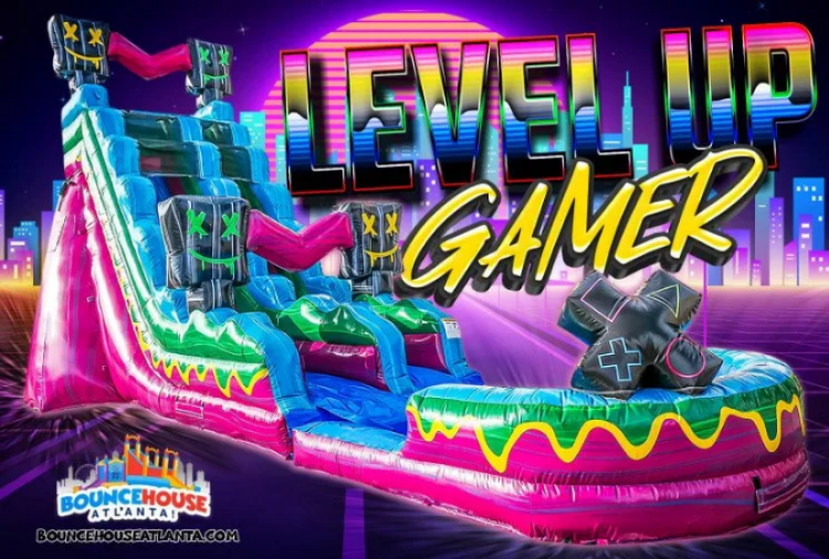 19' Level Up Gamer Dry Slide