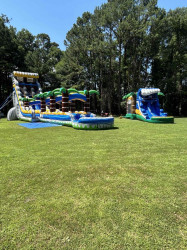 24' Tropical Wave Dual Lane Slip N Slide