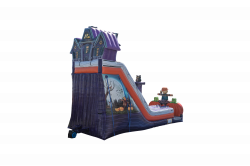 Haunted mansion dry slide4 1728662635 24' Dual Lane Haunted Mansion Slide