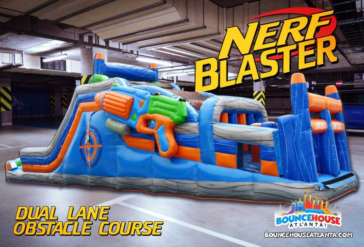 NERF Blaster Dual Lane Obstacle Course