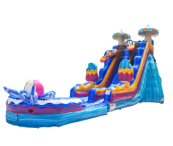 Pool party inflatable water slide 1749900022 19' Pool Party Water Slide