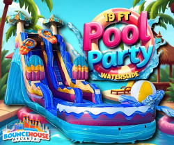 19' Pool Party Water Slide